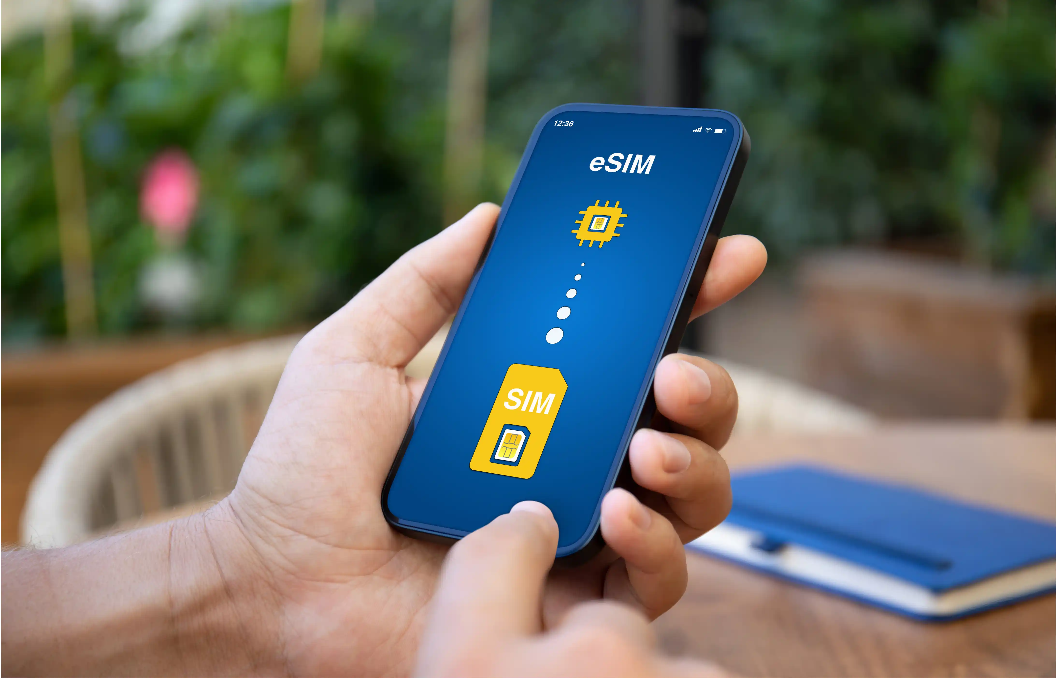 Instalación de eSIM en un smartphone