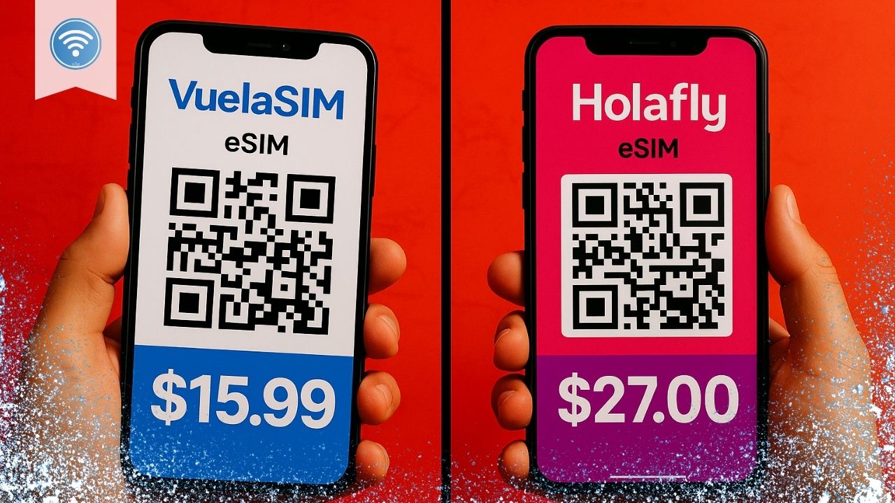 VuelaSIM vs Holafly: ¿Cuál es mejor en 2025?